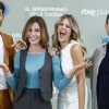 Actress Lidia Bosch and presenter Germán González, with chefs Marta Verona and Javi Estévez at "El Gran Premio de la Cocina" serie presentation during the 16 edition of FesTVal 2024, Vitoria Television Festival 2024 in Vitoria, on 6 September 2024.